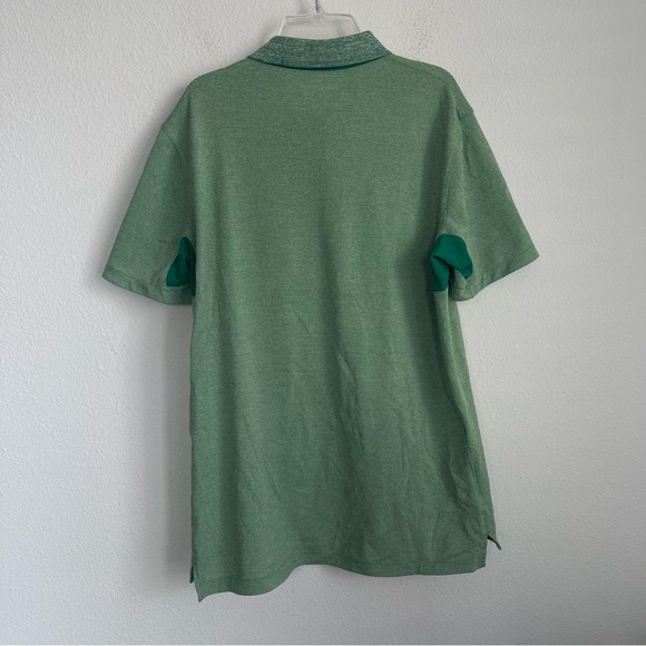 Outdoor Voices Green Short Sleeve Stretch Clubknit Polo - Picture 7 of 8